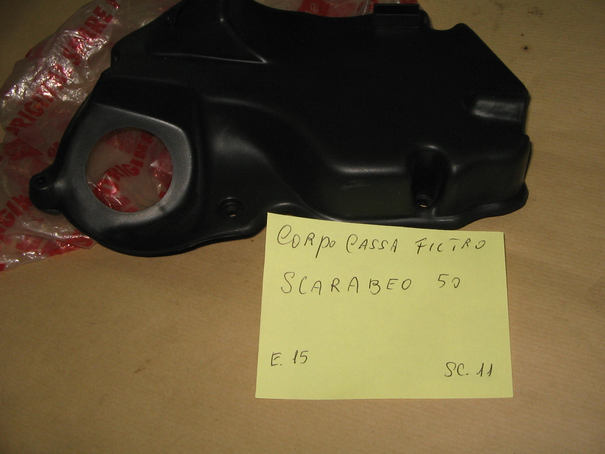 APRILIA SCARABEO CASSA FILTRO N. 22008